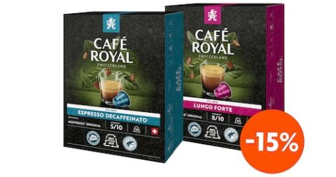 Café Royal 36er-Kapselpackungen Aktion