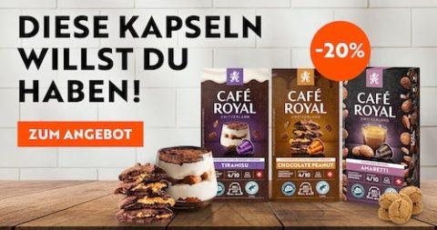 Café Royal Kapseln Aktion