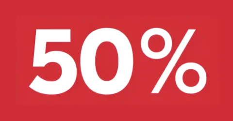 50%