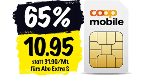 Coop Mobile Extra S Handy-Abo Aktion